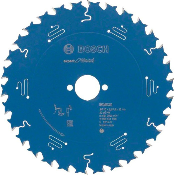 Пильный диск Bosch Expert for Wood 210х2,8х30, 30 ATB
