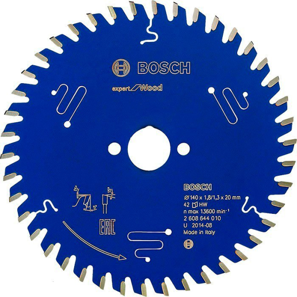Пильный диск Bosch Expert for Wood 140×1,8×20, 42 ATB