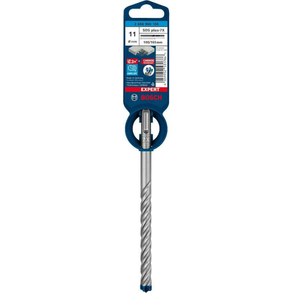 Ударный бур Bosch Expert SDS-Plus-7X 11x100x165 мм