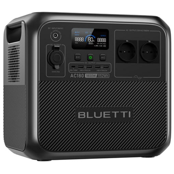 Зарядная станция Bluetti AC180, 1152 Вт/час, 1800 Вт