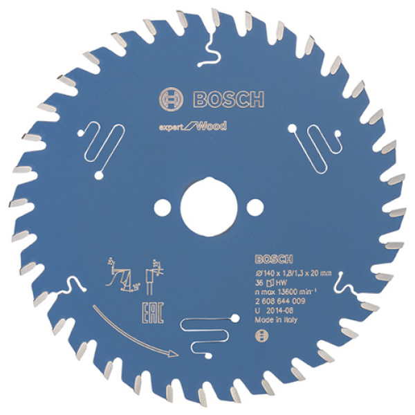 Пильный диск Bosch Expert for Wood 140×1,8×20, 36 ATB