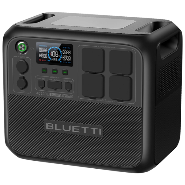 Зарядна станція Bluetti AC200L, LiFePO4, 2048 Вт*год, 2400 Вт