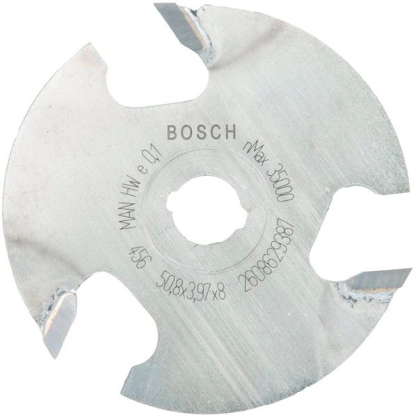 Дисковая фреза пазовая Bosch 50,8×4×8 мм