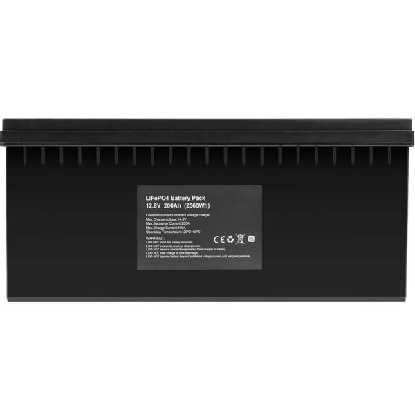 Аккумуляторная батарея PowerPlant LFP12200B 12.8V 200 Ah LiFePO4