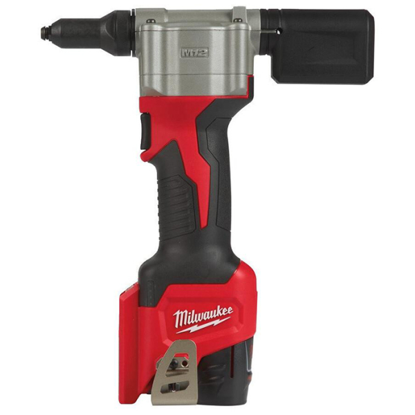 Аккумуляторный заклепочный пистолет Milwaukee M12 BPRT-201X, 1х2.0Аh, з/у C12 C, в динакейсе
