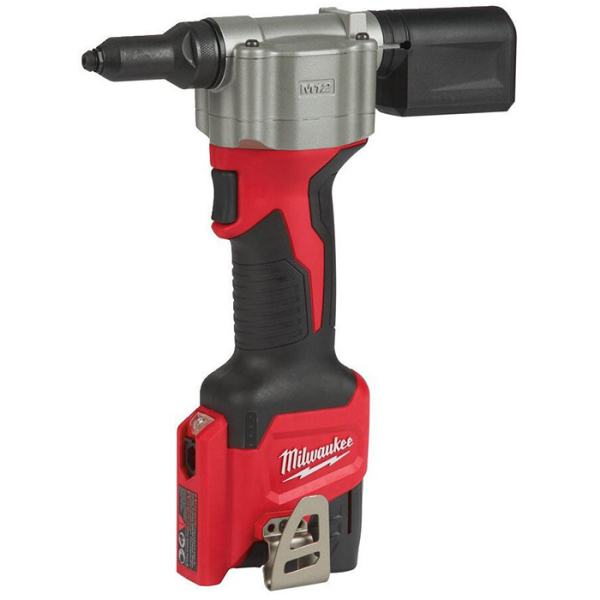Аккумуляторный заклепочный пистолет Milwaukee M12 BPRT-201X, 1х2.0Аh, з/у C12 C, в динакейсе