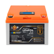 Аккумулятор LogicPower LiFePO4 12,8V - 32 Ah (BMS 50А/25A)