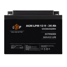 Аккумулятор LogicPower AGM LPM 12V - 26 Ah под болт М5