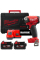 Акумуляторний гвинтоверт Milwaukee M18 FQID-502X, 2xM18 B5 18V 5Ah, з/п M12-18 FC, в кейсі