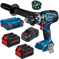 Акумуляторний ударний дриль-шуруповерт Bosch Professional GSB 18V-150 C, 2xProCORE18V 8.0Ah, з/п GAL 1880, в L-boxx