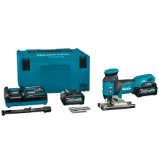 Аккумуляторный лобзик Makita XGT 40 V MAX JV001GD201, 2x2.5Ah, з/у DC40RA, в MakPac 3