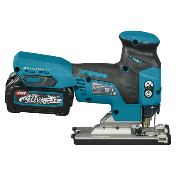 Аккумуляторный лобзик Makita XGT 40 V MAX JV001GD201, 2x2.5Ah, з/у DC40RA, в MakPac 3