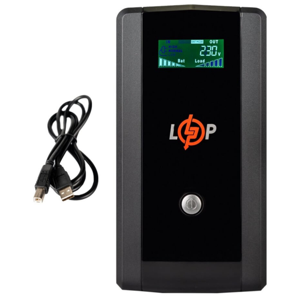 Источник бесперебойного питания LogicPower LP UL1250VA 4Pro, 720W