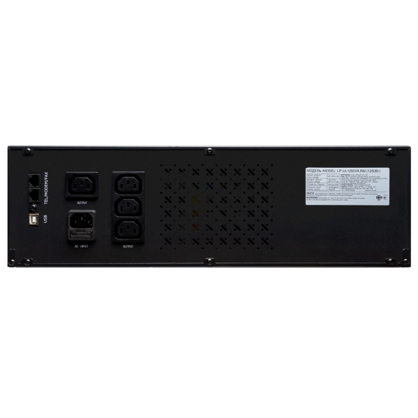 Джерело безперебійного живлення LogicPower LP-UL1250VA RM, 720W