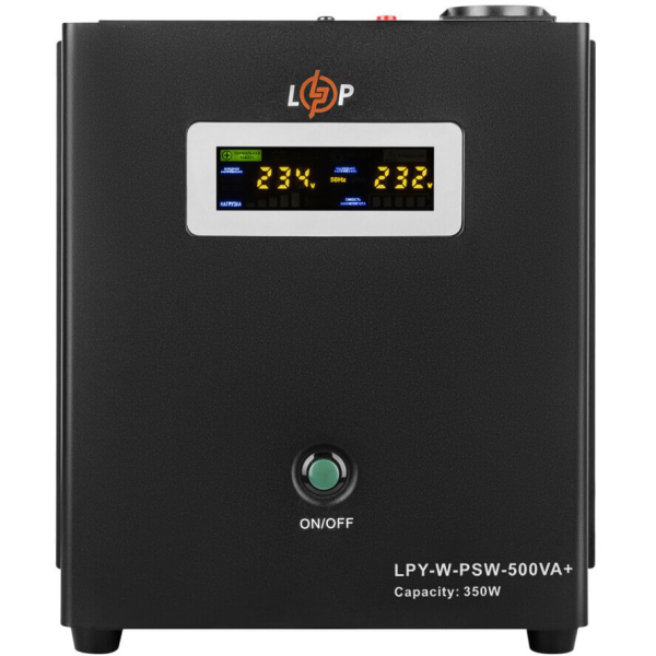 Источник бесперебойного питания LogicPower LPY-W-PSW-500VA+, 350W