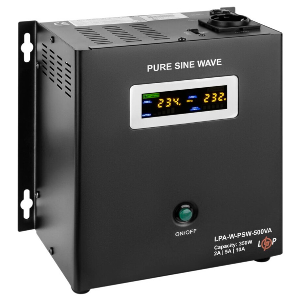 Джерело безперебійного живлення LogicPower LPA-W-PSW-500VA, 350W