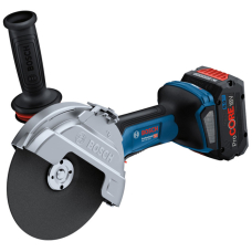Акумуляторна кутова шліфмашина Bosch GWS 18V-180 P Professional, каркас, 3 диска