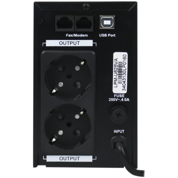 Джерело безперебійного живлення LogicPower LPM-U625VA, 437W