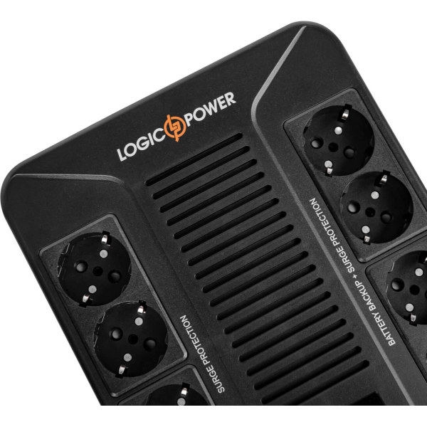 Источник бесперебойного питания LogicPower LP-UL1000VA-8PS, 600W