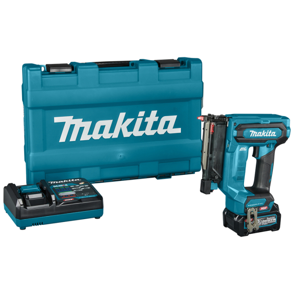 Акумуляторний штифтозабивний пістолет Makita XGT 40 V MAX PT001GD101, 1х2.5Ah, з/п DC40RA, кейс