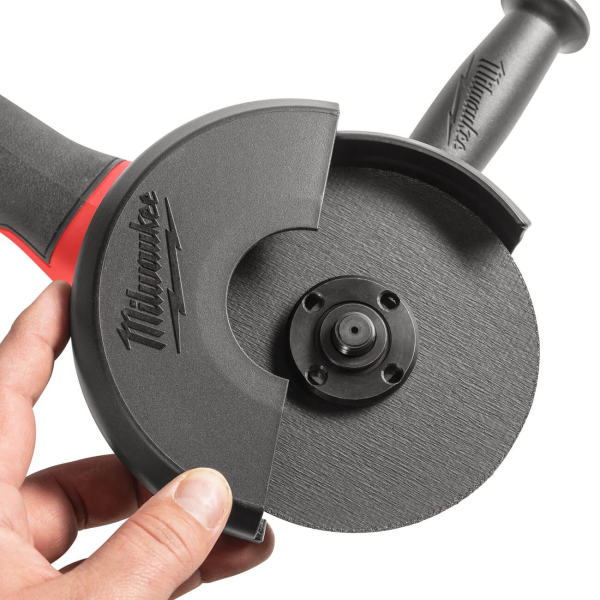 Аккумуляторная угловая шлифмашина Milwaukee M18 BLSAG125X-402X, 2xM18 B4 4.0Ah, з/у M12-18C, в кейсе