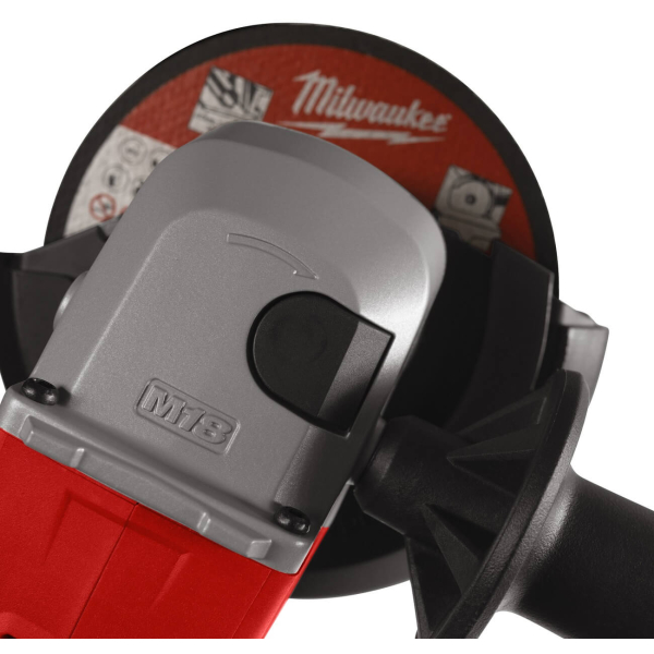 Аккумуляторная угловая шлифмашина Milwaukee M18 BLSAG125X-402X, 2xM18 B4 4.0Ah, з/у M12-18C, в кейсе