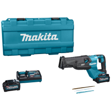 Акумуляторна ножівка Makita XGT 40 V MAX JR002GM201, 2x4.0Ah, з/п, в кейсі