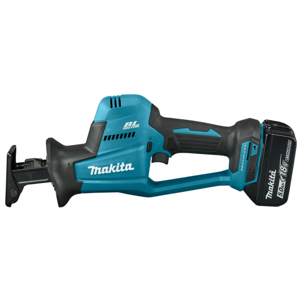 Акумуляторна шабельна пила Makita DJR189RTJ, 2x5.0Ah, з/п, в кейсі