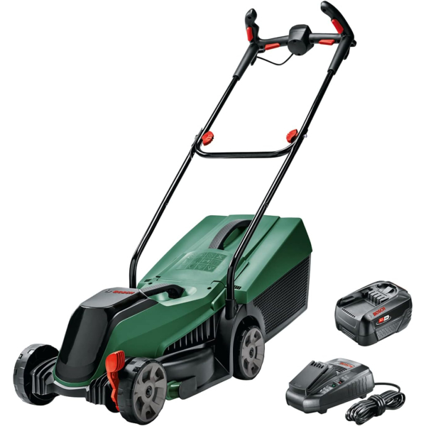 Аккумуляторная газонокосилка Bosch CityMower 18V-32-300, 1x4.0 Ah, з/у