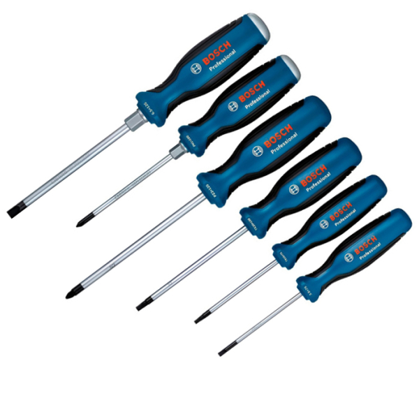 Набор отверток Bosch SL/PH/PZ/TX Professional, 6 шт