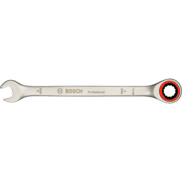 Набор гаечных ключей с трещоткой Bosch Professional, 10 шт