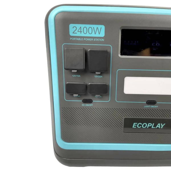 Зарядна станція EcoPlay EP2400, 2048 Вт/год, 2400 Вт
