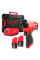 Аккумуляторный винтоверт Milwaukee M12 FID2-202X, 2x2.0 Ah, з/у C12 C, в кейсе