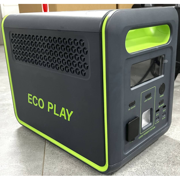 Зарядна станція EcoPlay ES1200, 1024 Вт/год, 1200 Вт