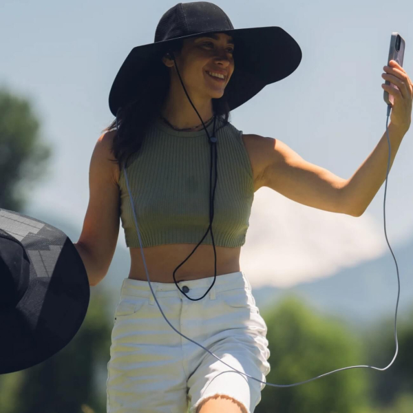 Капелюх з сонячною панеллю EcoFlow Power Hat L-XL, 12 Вт