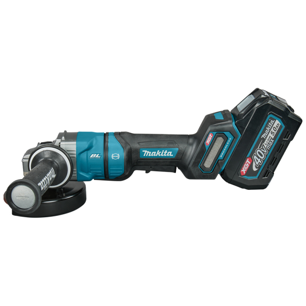 Аккумуляторная угловая шлифмашина Makita XGT 40 V MAX GA050GT101, 1x5.0 Ah, з/у, кейс MakPac 4