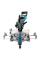 Акумуляторна торцювальна пила Makita XGT 40 V MAX LS003GZ01, каркас