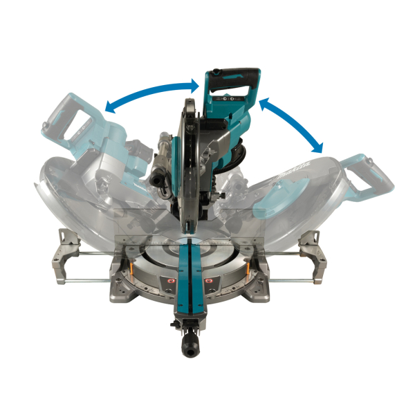 Акумуляторна торцювальна пила Makita XGT 40 V MAX LS003GZ01, каркас