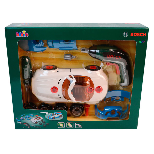 Игрушечный набор для тюнинга автомобиля Bosch Klein с шуруповертом Ixolino II (8630)