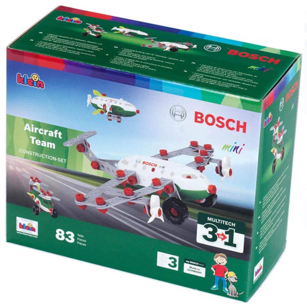 Детский конструктор 3-в-1: авиационная команда Bosch (8790)