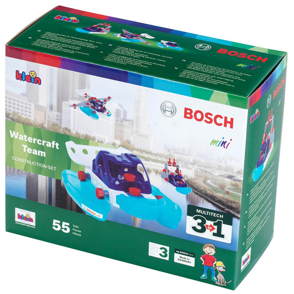 Детский конструктор 3-в-1: команда водных судов Bosch (8794)