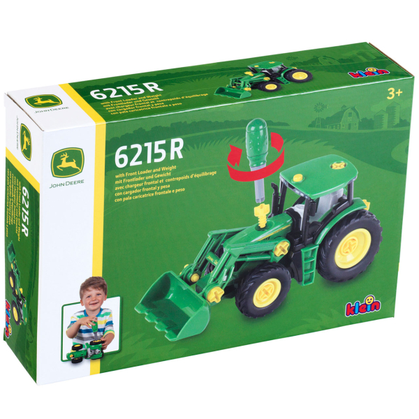 Іграшковий трактор-навантажувач John Deere Klein (3903)