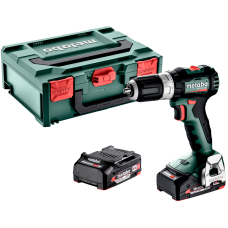 Аккумуляторный ударный шуруповерт Metabo SB 18 L  BL, 2x2.0 Ah, SC 30, кейс MetaBox