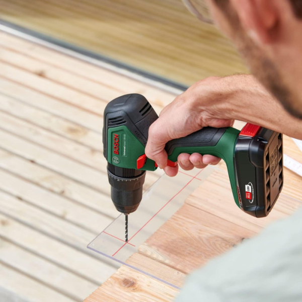 Аккумуляторный ударный шуруповерт Bosch Universal Impact 18 V-60, 1x2.0Ah, з/у AL 18V-20, в кейсе