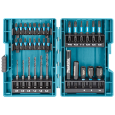 Набор ударных сверл и бит Makita Impact Black, 33 шт