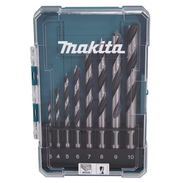Набір свердел по дереву Makita, 8 шт