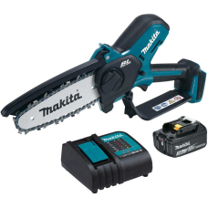 Акумуляторна ланцюгова пила Makita DUC150SF, 1×18 V 3.0 Ah, з/п DC18SD