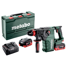 Аккумуляторный комбинированный перфоратор Metabo KH 18 LTX BL 35 Q, 2x8 Ah, з/у, в кейсе metaBOX 185 XL