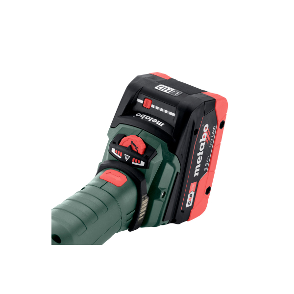Акумуляторна болгарка Metabo WVBF 18 LT BL 15-125 Quick, каркас в кейсі metaBOX 165 L