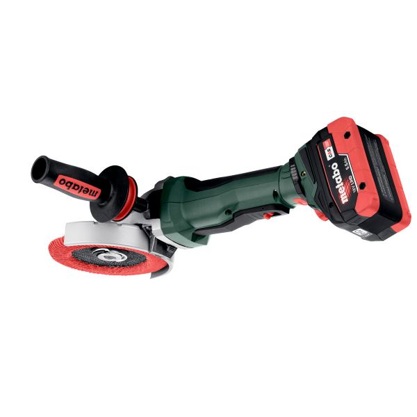 Акумуляторна болгарка Metabo WVBF 18 LT BL 15-125 Quick, каркас в кейсі metaBOX 165 L